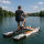 Yaska Water Bike WB-11A – Aufblasbares Wasserfahrrad, Zweifach-Schwimmkörper, Standard-Heckflosse