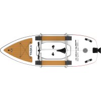 Yaska Water Bike WB-14 – Aufblasbares Einzelpersonen-Wasserfahrrad auf SUP-Basis