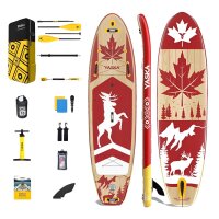 Yaska SUP YS-07 – Aufblasbares Stand Up Paddle Board 335 x 88 x 15 cm