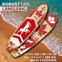 Yaska SUP YS-07 – Aufblasbares Stand Up Paddle Board 335 x 88 x 15 cm